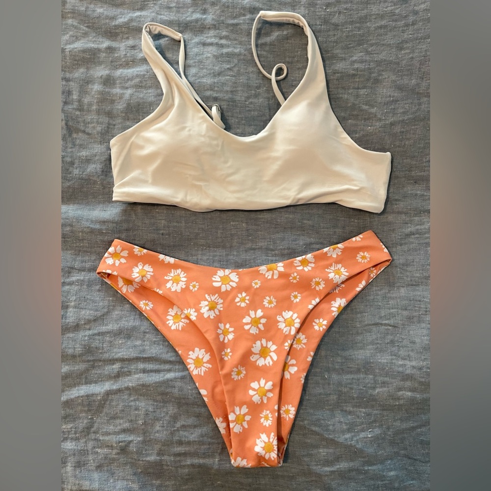 Tied top bikini